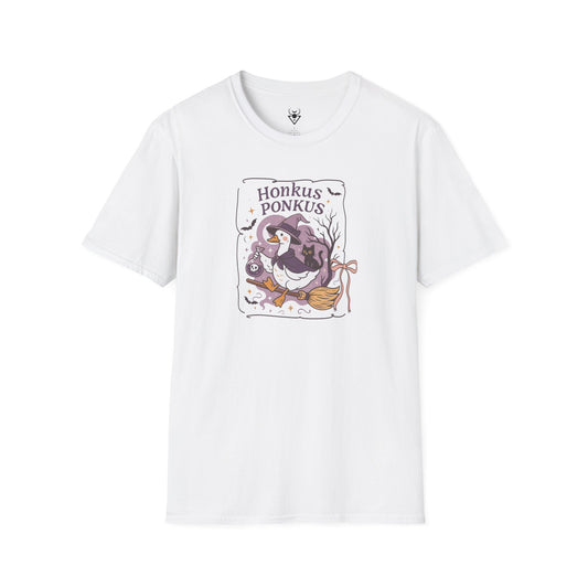 Honkus Ponkus | Soft Witchy Graphic Tee (Tag-Free)