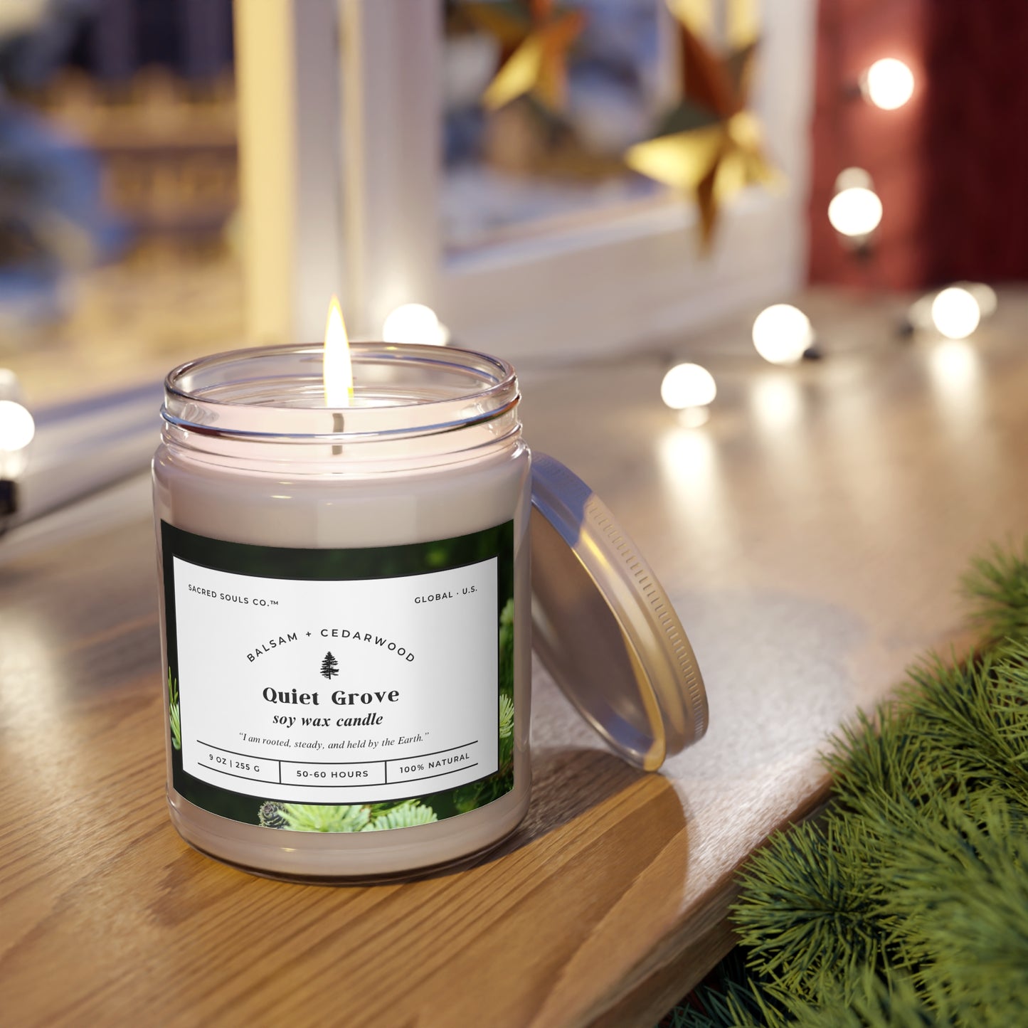 Quiet Grove Scented Soy Candle