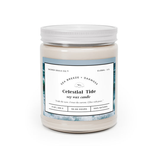 Celestial Tide Scented Soy Candle