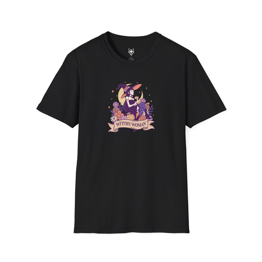 Cute Witchy Woman | Soft Witchy Graphic Tee (Tag-Free)
