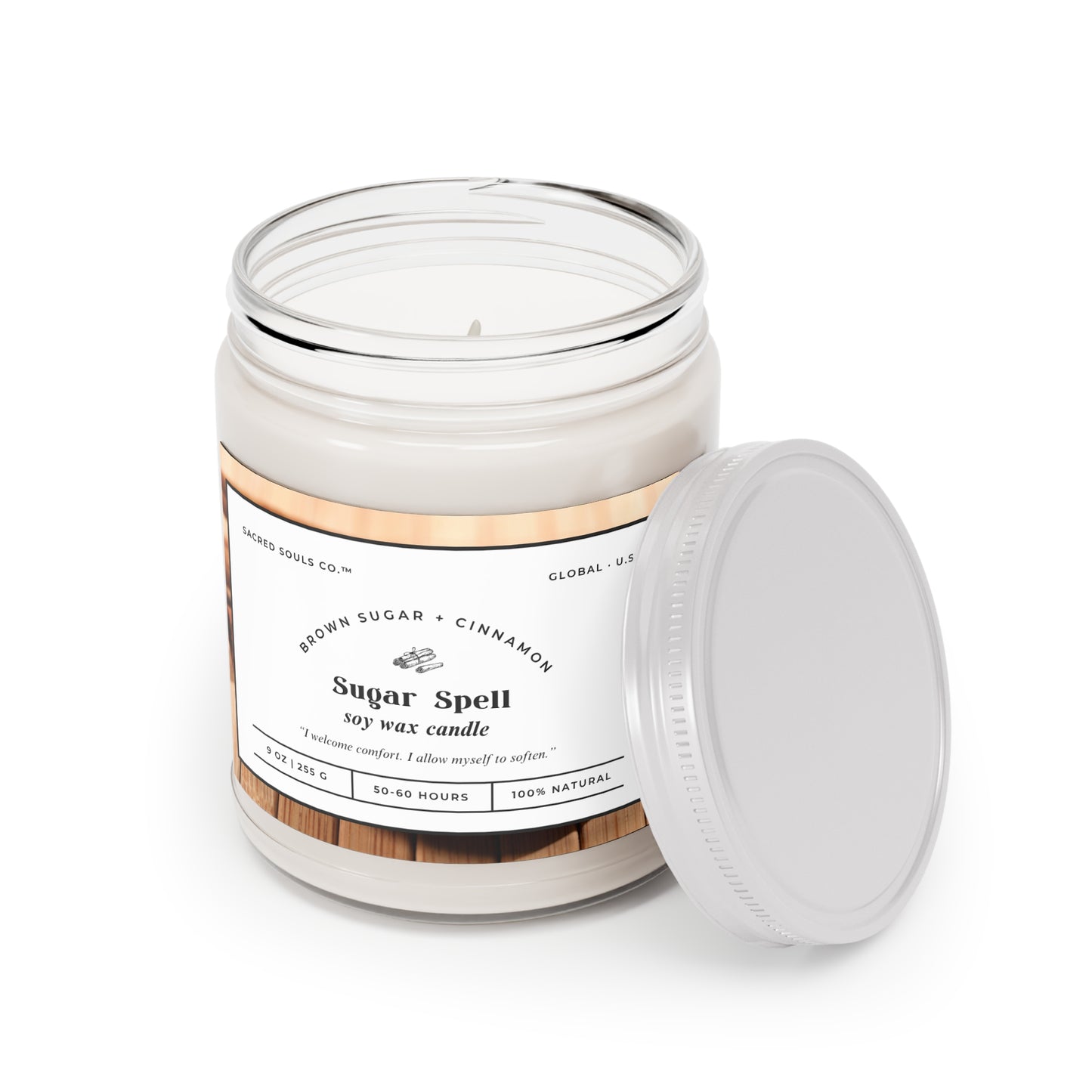 Sugar Spell Scented Soy Candle