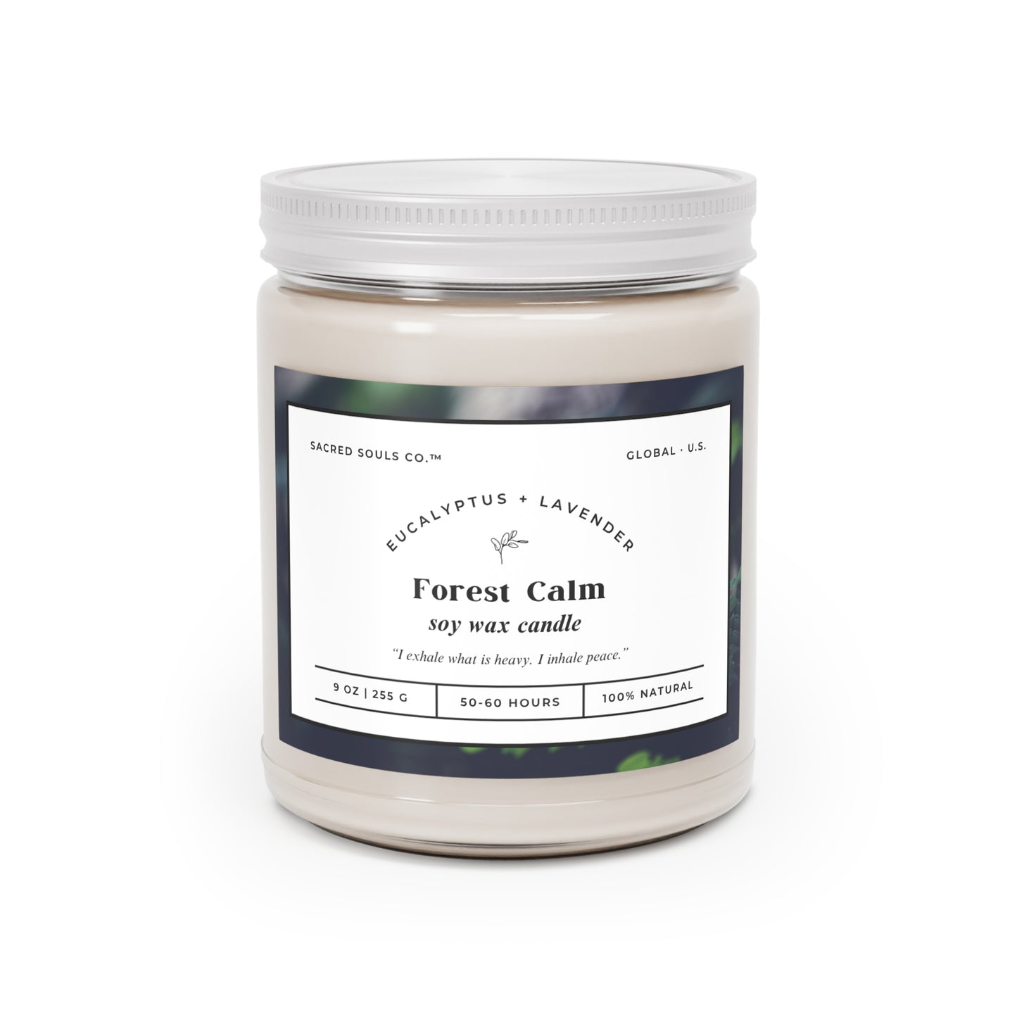 Forest Calm Scented Soy Candle