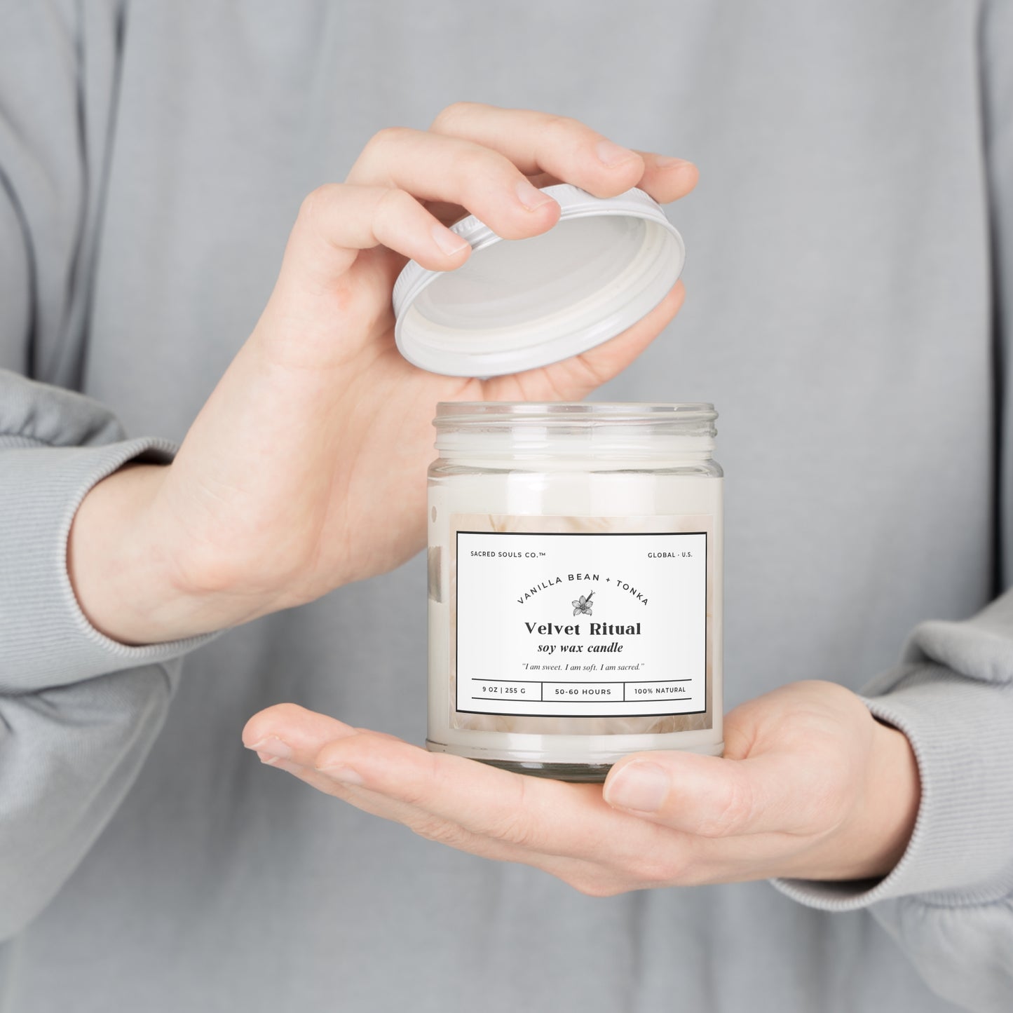 Velvet Ritual Scented Soy Candle