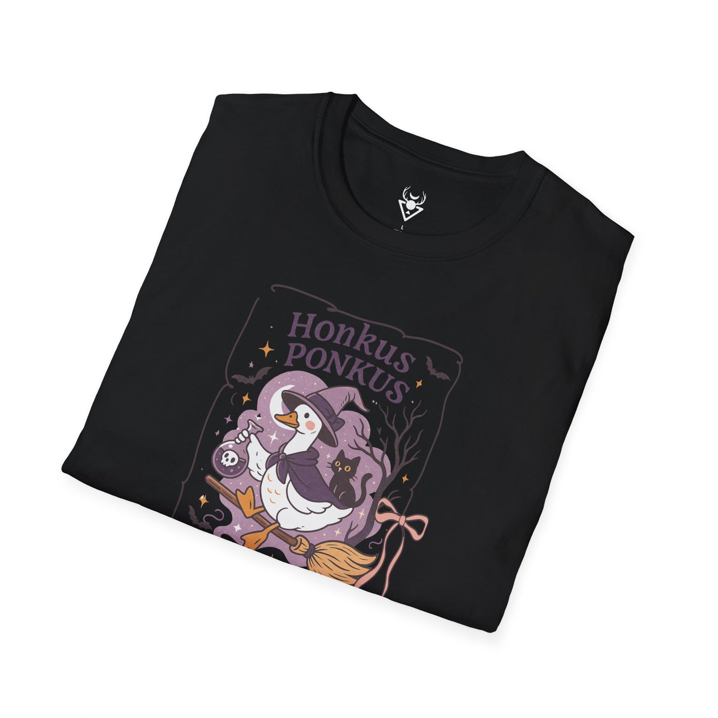 Honkus Ponkus | Soft Witchy Graphic Tee (Tag-Free)