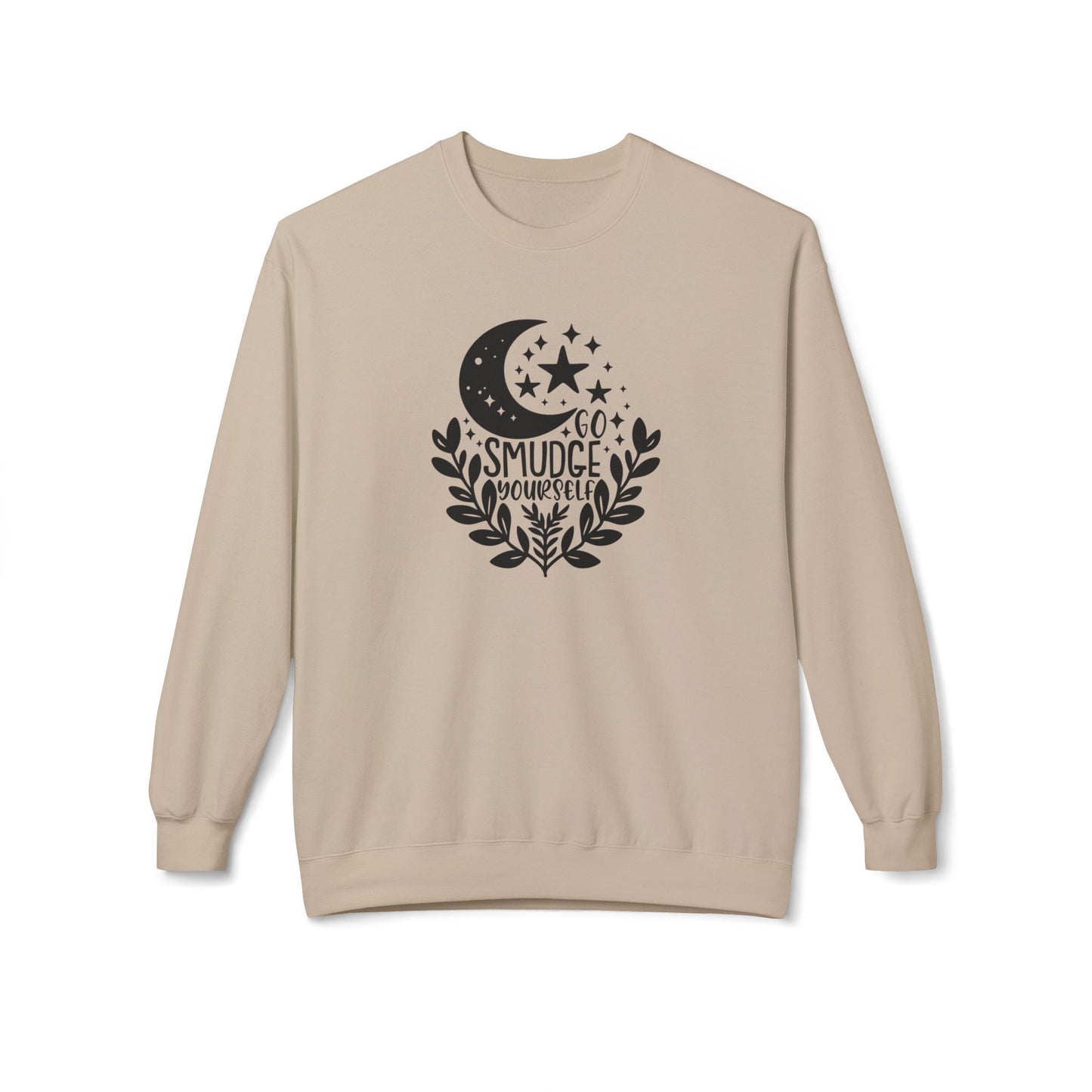 Go Smudge Yourself | Fleece Crewneck Sweatshirt