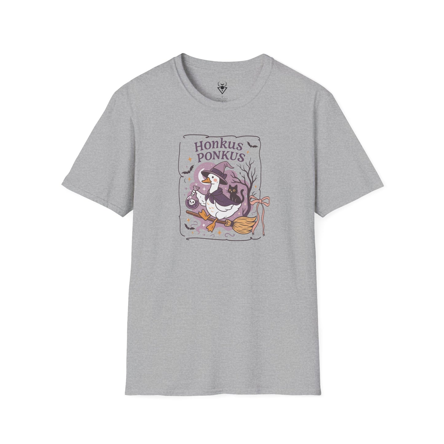 Honkus Ponkus | Soft Witchy Graphic Tee (Tag-Free)