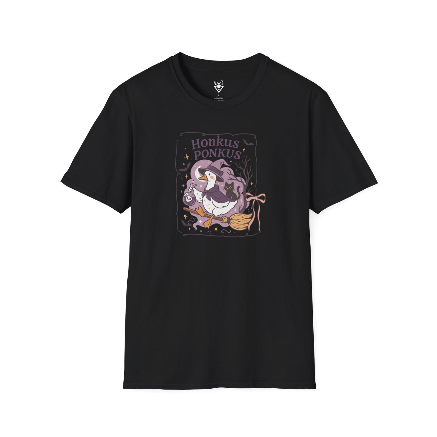 Honkus Ponkus | Soft Witchy Graphic Tee (Tag-Free)