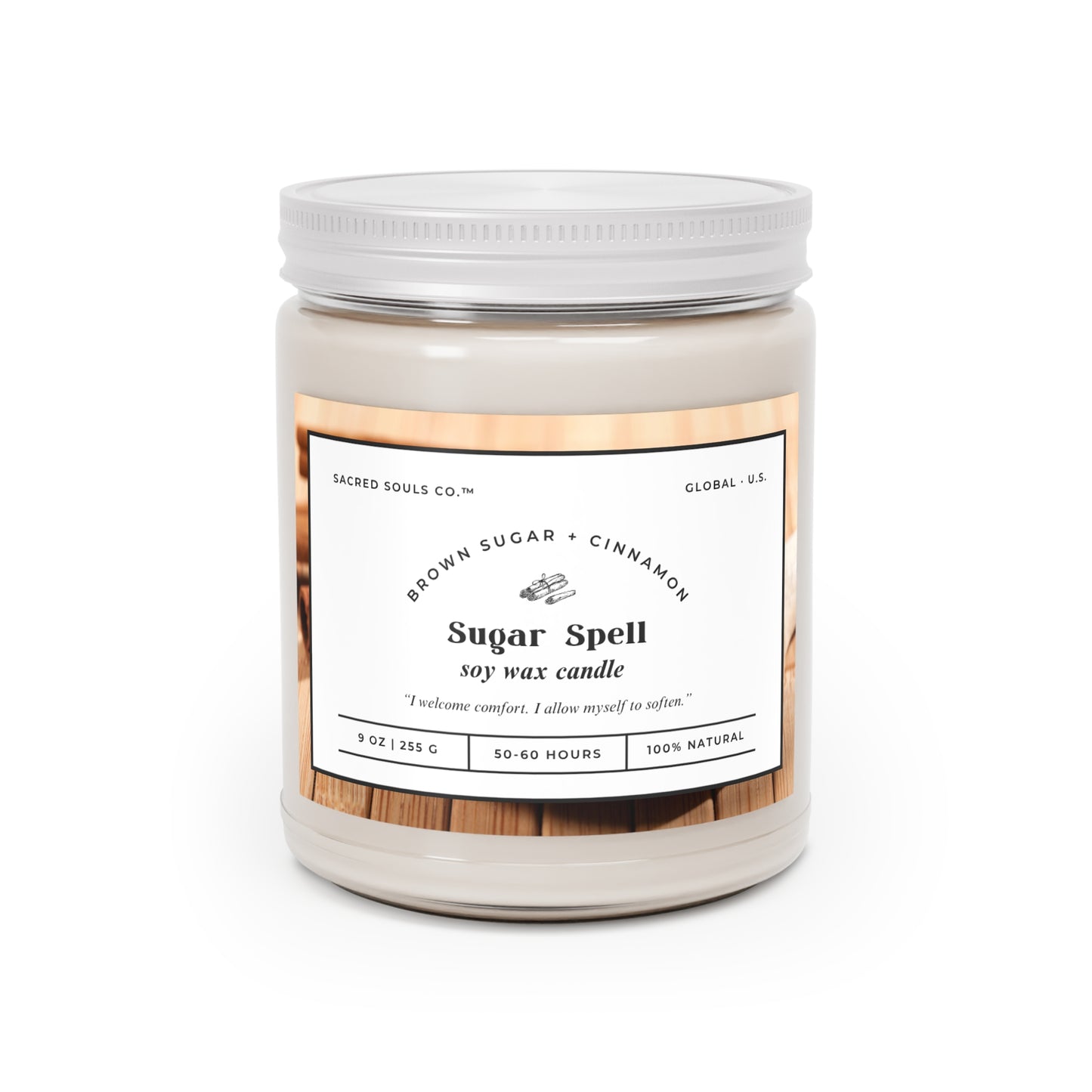 Sugar Spell Scented Soy Candle