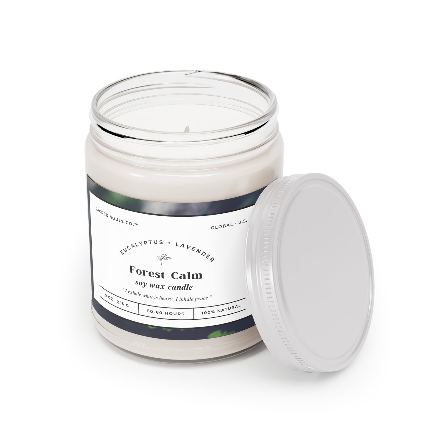 Forest Calm Scented Soy Candle