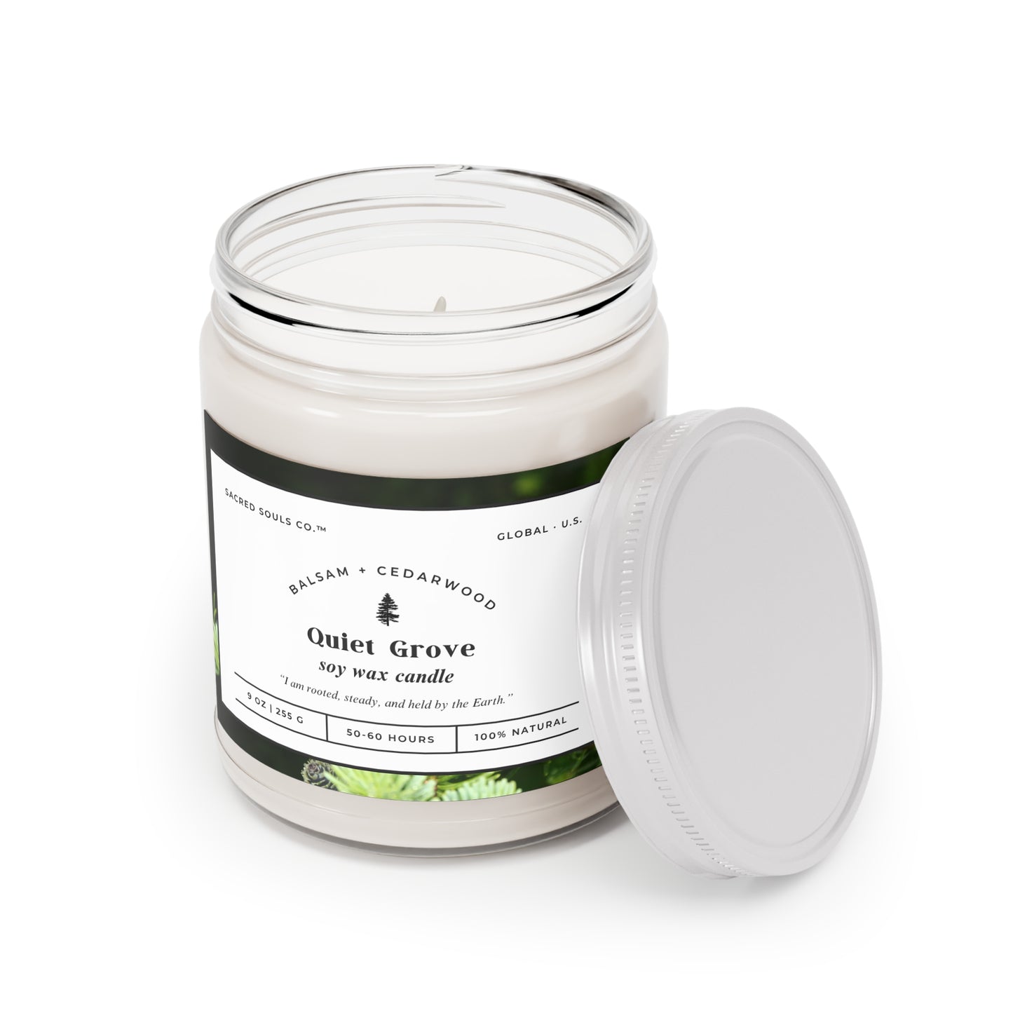 Quiet Grove Scented Soy Candle