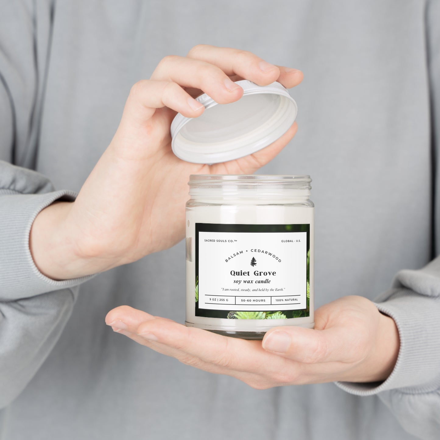 Quiet Grove Scented Soy Candle