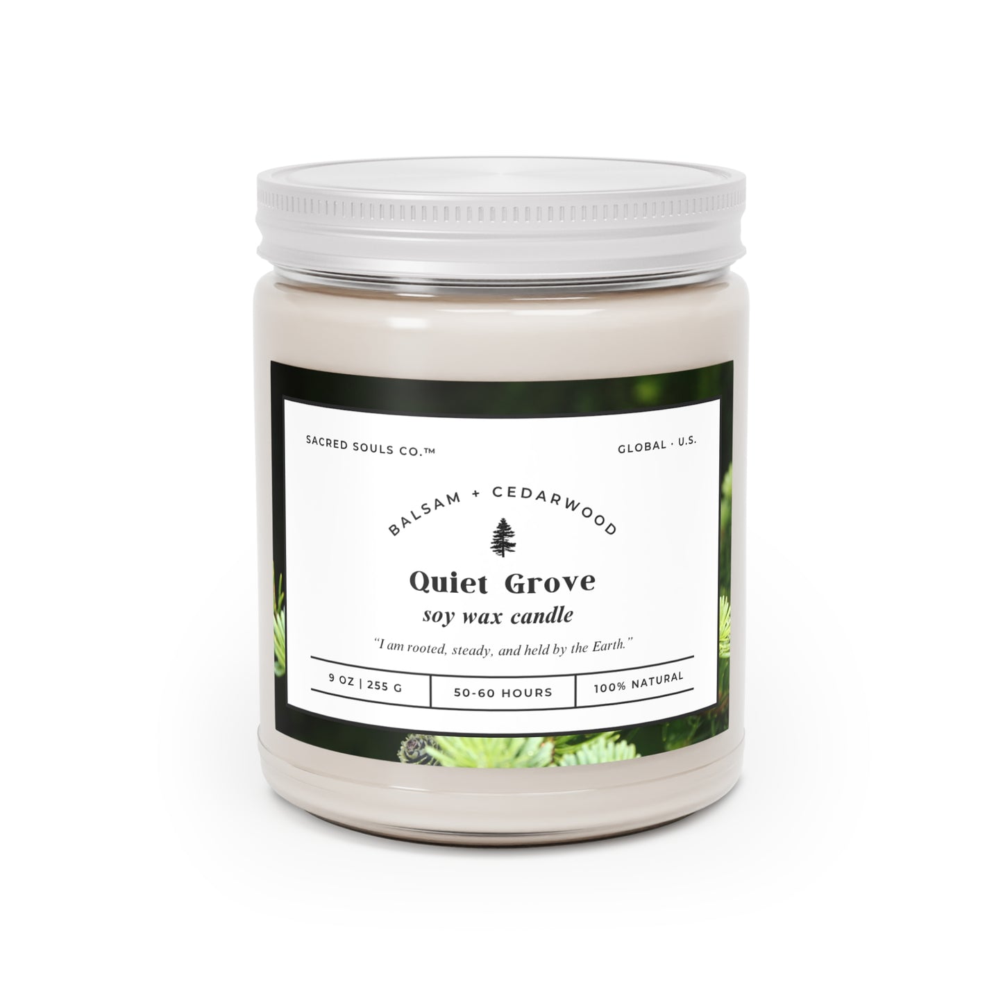 Quiet Grove Scented Soy Candle