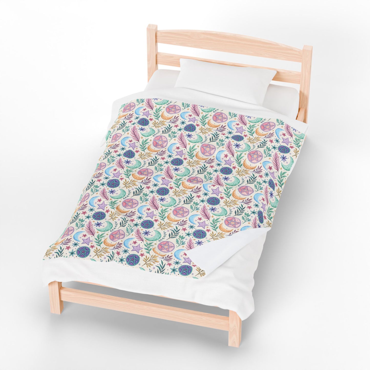 Herbal Moonspell | Velveteen Plush Blanket